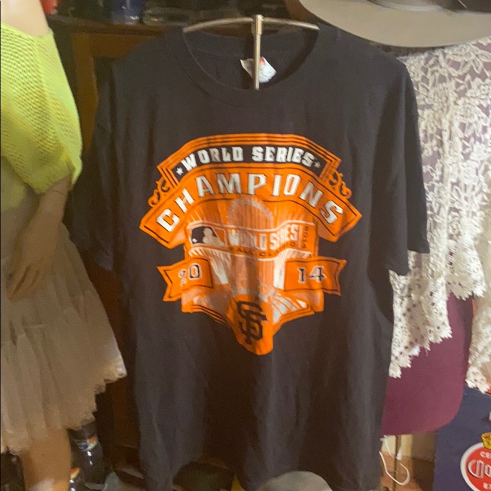 Alstyle San Francisco giants World Series tee